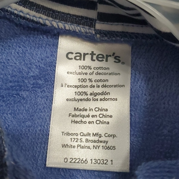 carters Alligator Robe & Bootie Set - Picture 5 of 6